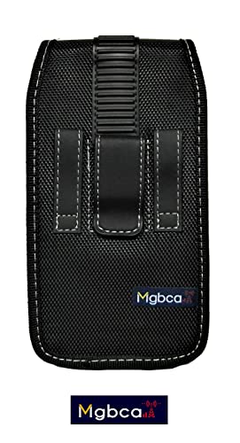 Mgbca MGBCA030 Nylon Cell Phone Pouch For Samsung Galaxy A35 A23 A15 A21 A20 A50 Holster With Belt Loop, Rugged thumb #3