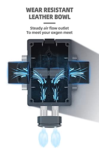 Aquarium Air Pump 2 Outlets, Persuper Ultra-Quite Oxygen Pump 10L/Min High Output For Fish Tank 20-600 Gallon Adjustable Super Silent Air Aerator 0.022Mpa High Efficiency #TOP4
