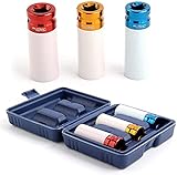 ANWENDUNG: Der Steckschlüsselsatz eignet sich sehr gut zum Laufradwechsel und bietet maximalen Schutz für empfindliche Felgen und Alufelgen.