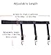 Herren Hemdhalter, Hosenträger,Elastisch Hemd-Halter mit Rutschfest Sperrung Schellen Adjustable Shirt Stays (1 Paar) (O-Shape)