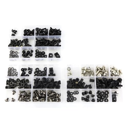 Tornillos carenado CBR1000RR frena vibraciones con kit clips titanio 2005 3