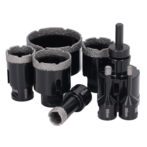 Set de 8 brocas para taladro con diamantes 6-68 mm miniatura 4