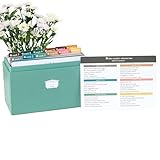 Solution d'achat réutilisable : les cartes de recettes offrent une fonctionnalité nettoyante pour suivre efficacement les composants de la recette, aidant à organiser les besoins d'épicerie et réduire le stress en évitant les visites inattendues dans les magasins