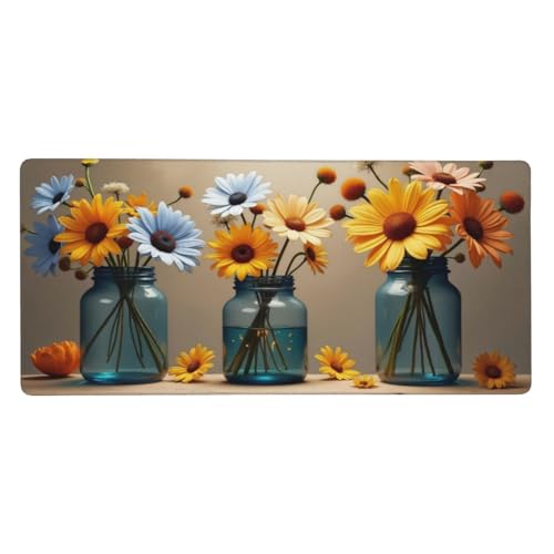 Grand tapis de souris de jeu ordinateur portable et bureau en caoutchouc
