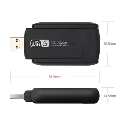 Adaptador Wifi Usb 3.0 Dual Band 1300 2.4/5ghz Wireless 5g