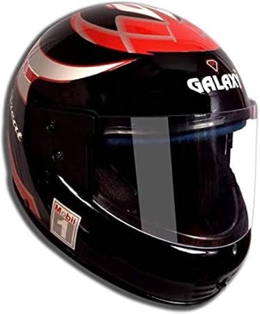 GTB FULL FACE HELMET ISI MARK KIMI PRINT-GTB (RED)