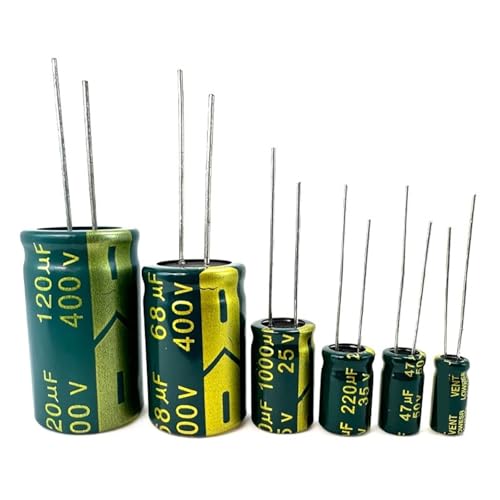 Condensateur haute fréquence 450v47uf à faible ESR pour réduire le bruit électrique 5 pièces