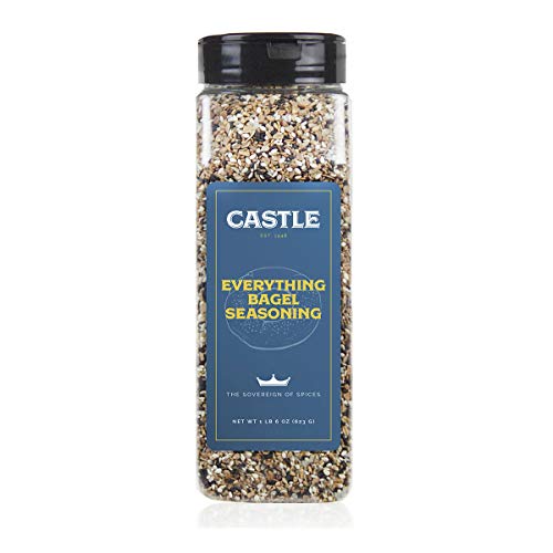 Everything Bagel Seasoning, 22 ounces, Premium Restaurant Quality, Multi Seasoning Shaker with Sesame, Onion, Garlic, Poppy in Seasoning Spice Blend, Kosher