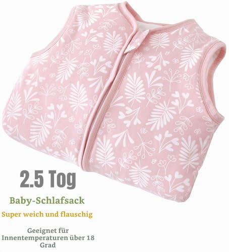 Chilsuessy Baby Schlafsack mit Füßen 2.5 Tog Kinder Winter Schlafsack Baumwolle Baby Schlafsack mit Beinen für Jungen und Mädchen… – Ansicht 2