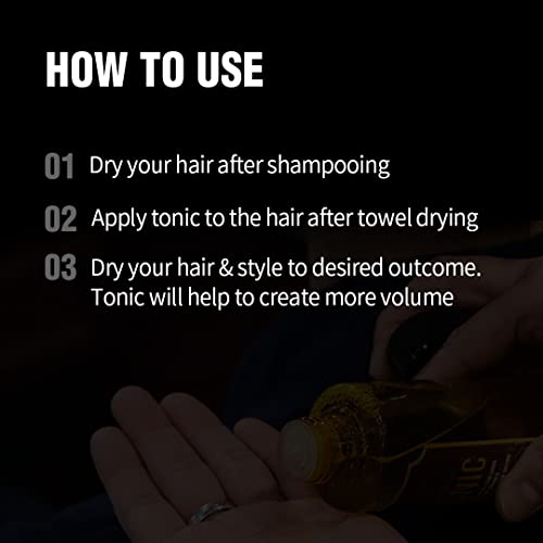 Dashu Classic Style Grooming Tonic 6.76Fl Oz - Natural Hold, Styling Promer, Voluming #TOP7