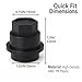 15661036 25PCS 24mm Lug Nut Covers Caps Compatible with Chevrolet S10 Blazer GMC Jimmy Sonoma, Wheel Lug Nut Protective Cap Replace 5605208 5605063 5605040 5605116