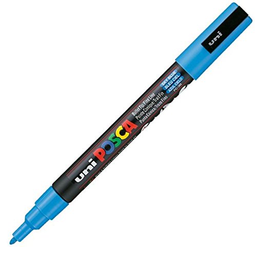 Posca Marker Pen Conical Tip Fine Line Client Blueaa