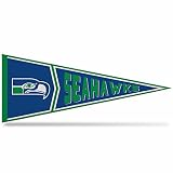 Rico Industries NFL Football Seattle Seahawks Retro - Alt 12" x 30" Felt Wall Décor Pennant - Great for Home/Bed Room/Man Cave Décor