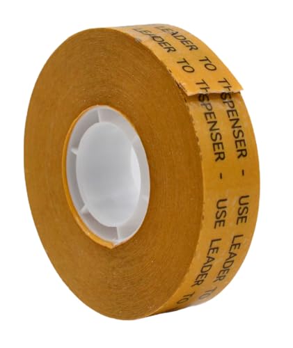 Image of WOD General Purpose ATG Tape, 3 /4 inch x 36 yds. (Set of 1 Roll) Adhesive Transfer Tape Glider Refill Rolls Clear Adhesive on Gold Liner (Acid Free) RWATG20