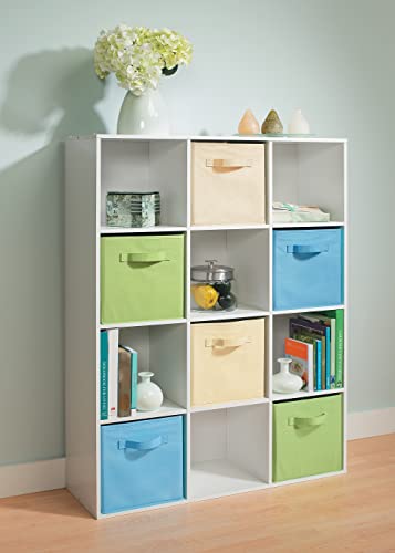 image for ClosetMaid Cubeicals 12 Cube Storage Shelf Organizer Bookshelf, Stacka