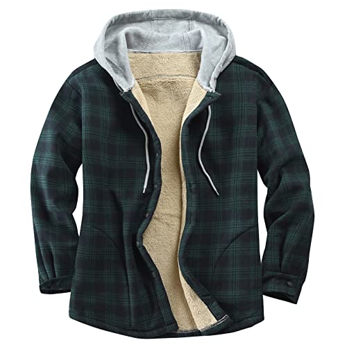 apparel green flannel