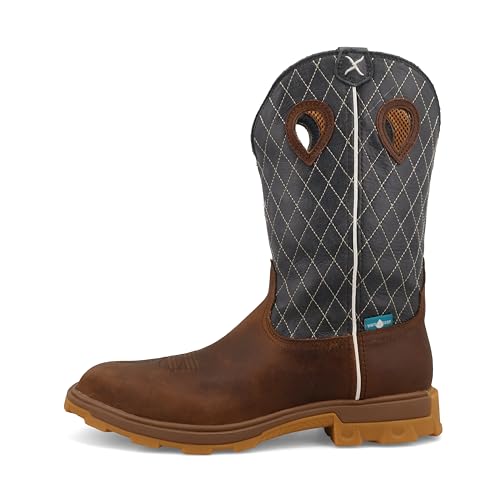 Image of Twisted X Men's 12 inch Pull On Nano Composite Toe UltraLite X Waterproof Western Work Boot