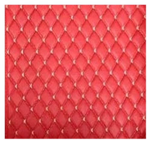 Tapis de voiture pour VW Golf VI 6 Convertible - Accessoire pied de sol rouge