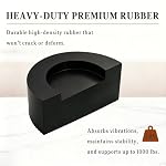 Anti-Vibration Washing Machine Pads,4 Pack High Density Rubber Washer Dryer Stabilizer Pads, Reduce Noise Dampen Vibration,Non Slip Shock Absorbing Mats Prevent Sliding for Washers & Dryers