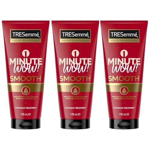 TRESemme 1 Minute WOW Smooth Intensive Hair Treatment with Hydrolysed Keratin and Pro-Bond Complex Specially Designed to Strengthen Dry and Damaged Hair, 170 ml (3)