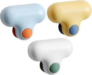 Beaupretty Juego de Limpieza de Vidrios Eficiente 3 Piezas Herramienta de Escobilla de Goma Cepillo para Limpiar Ventanas Limpiaparabrisas Material Suave Amarillo Y