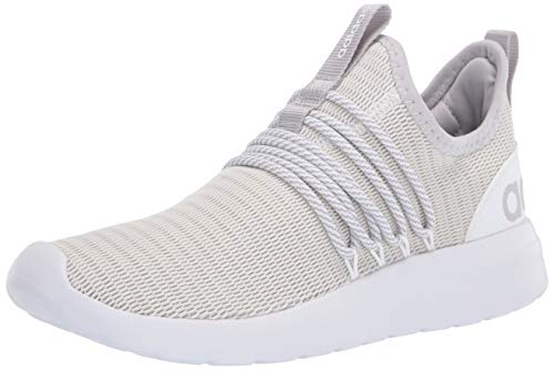 adidas Men's LITE Racer Adapt Running Shoe, White/Grey/Light Granite 1, 9.5