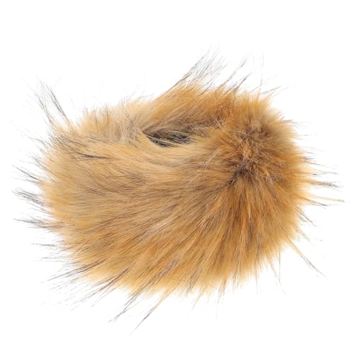 Ipetboom 2pcs Arm Warmer Decoration Fluffy Winter Wrist Cuff for Winter Warm Wrist Wrist Warmer Hand Winter Fuzzy Faux Furry Arm Cute Warmers Fuzzy for Artificial Fur