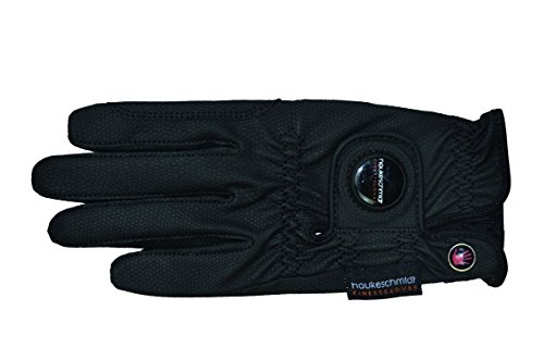 Gants d'équitation grip parfait avec cet équipement noir résistant et confortable