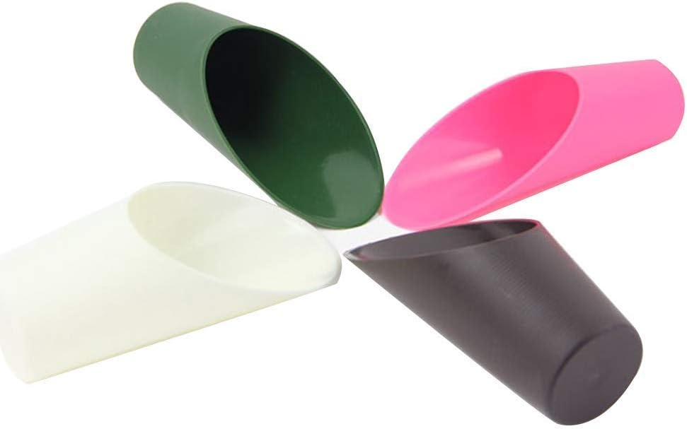 4Pcs Bonsai Soil Scoops Plastic Gardening Tool Planter Colorful Shovel Scoop Small Gardening Tools Kit Heavy Duty Shovel Utility Set Random Color Stylish and Practical