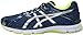 ASICS Men's Gel Excite 3 Running Shoe, Ink/Silver/Flash Yellow, 9.5 M US