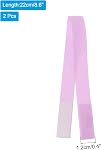 MECCANIXITY Poignée de téléphone Bracelet de poignet portable Cord élastique en silicone pour boîtier de téléphone violet 2Pcs