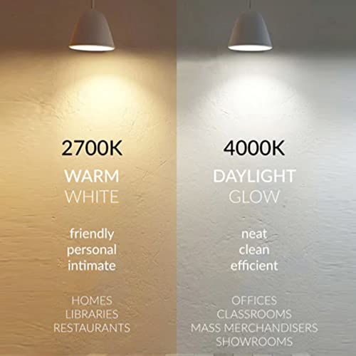 GU10 PAR16 3.6W 2700K 360lm Non-Dimmable Lamp - 10 Pack, White - Image 3