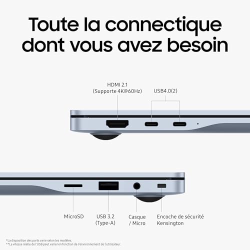 Ordinateur portable Galaxy Book4 EDGE 15.6' X1P Copilot+ - vue 6