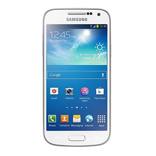 SAMSUNG Galaxy S4 Mini Smartphone, Display 4.3 pollici, Memoria 8GB, Fotocamera 8 MP, micro-SIM, LTE, NFC, Android 4.2, Bianco - Asia Version