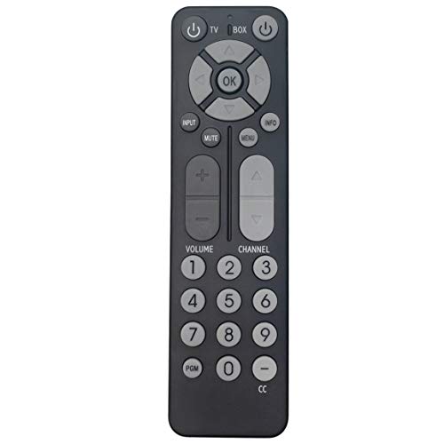 RC27A Replacement Remote Control fit for RCA Converter Box DTA800B DTA800B DTA800 DTA800B1L DTA809