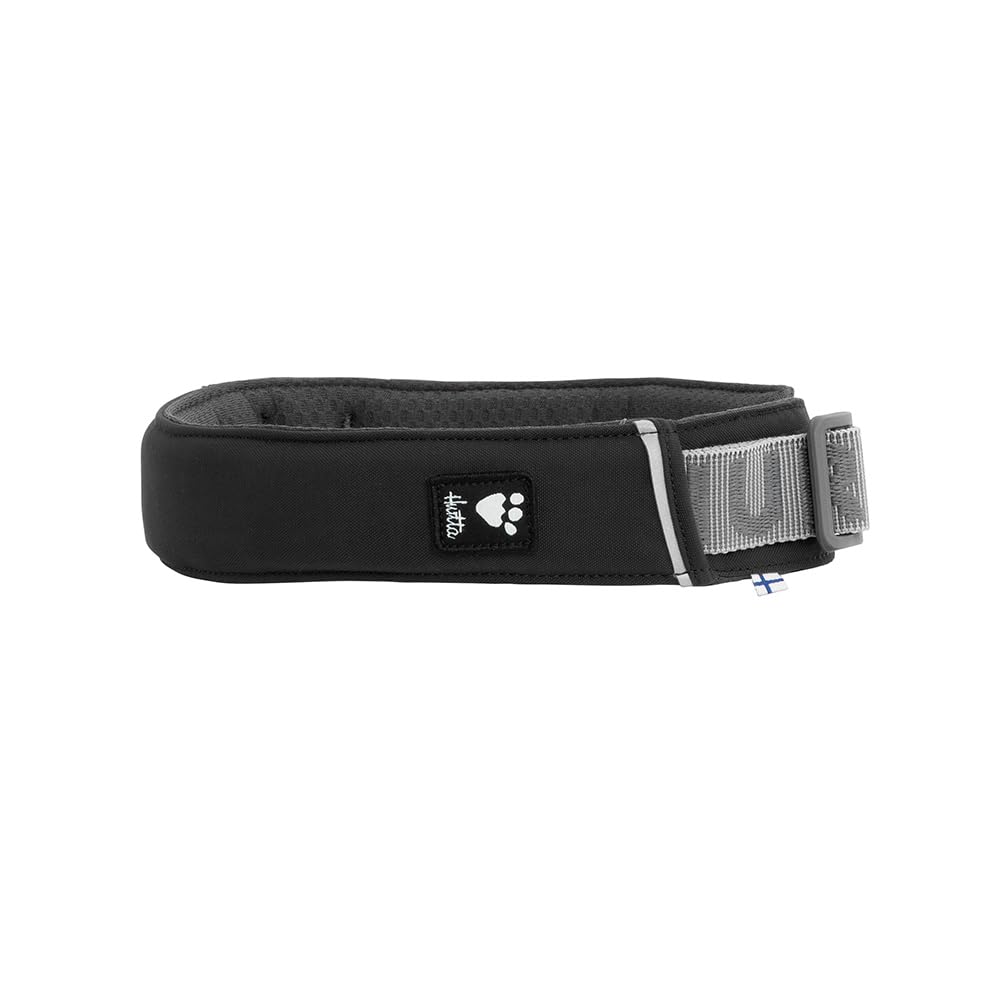 Hurtta Rover Dog Collar (Raven, 35-45)