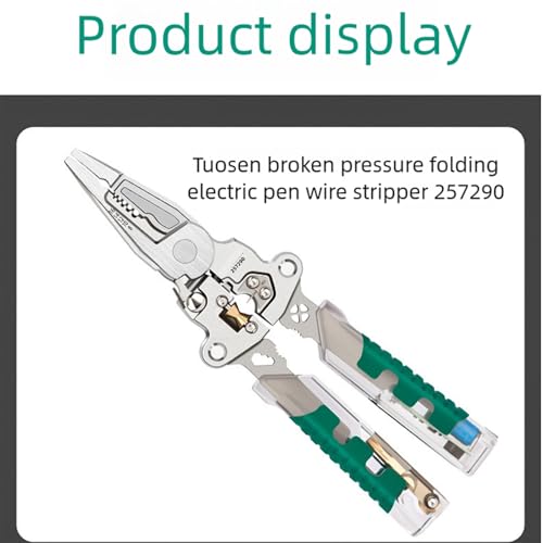 Outil de détection de fil électrique et pliage multifonctionnel pour câble - 4