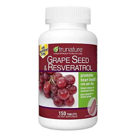 Trunature Grape Seed & Resveratrol 150 Softgels, Bottle