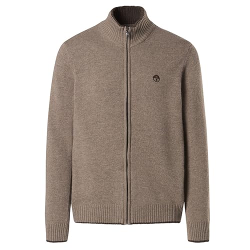 Gilet cachemire mélangé North Sails marron parfait pour les week-ends