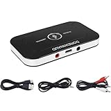 Bluetooth Transmitter Receiver, 2-in-1 5.3 Wireless Bluetooth Adapter for Boss Wave Radio IV III II Awr1b1 Awr1b2,TV, PC, MP3 Gym - Connects Speakers/Headphones for Seamless Streaming