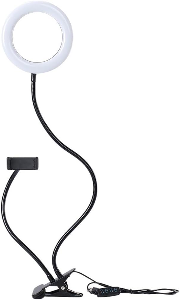 Clip Desktop Live Broadcast Fill Light Circular Lighting Folding Beauty Selfie