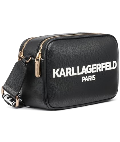 Image of KARL LAGERFELD Women's Maybelle Solid Crossbody With Logo