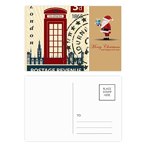 Cartes postales cabine téléphonique Londres souvenir cadeau original