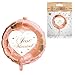 Produktbild Udo Schmidt Folien-Ballon Just Married roségold