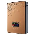 Harbin-Star Tankless Water Heater Electric, 4500W Electric Water Heater with LED Display, 110V On Demand Instant Hot Water Heater, Self Modulates to Save Energy Use, for Shower Kitchen Bathroom -Gold