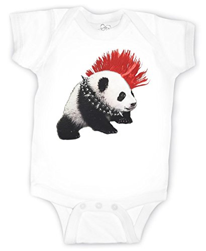 Punk Rock Panda Bear Onesie
