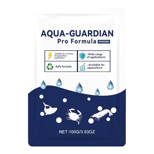 Aqua Guardian Pro Formula for Pond Aqua-Guardian Pro Formula for Ponds 2026 New Aquatic Care Powder Easy-Mix Aquatic Care for Fish Clear Long-Lasting Resealable Pouch (10)