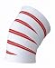 Valeo Red Line 78-Inch Long Knee Wrap To Improve Core Strength, Balance, Coordination, Flexibility and Endurance