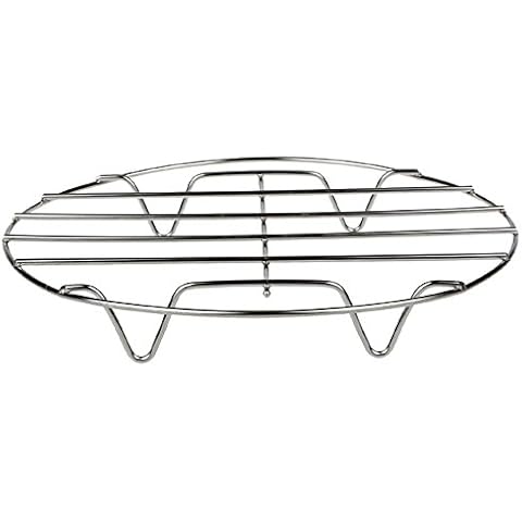 Asunflower 7.5" Cooling Steamer Rack for Air Fryer/Instant Pot, Stainless Steel Cooking Stand Baking Roaster- Pack of 2 Cover