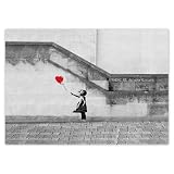 Adesivi murali Decor Photo Sticker 21.00x14.80cm Banksy Girl and Balloon No. H8005M_NS1A5